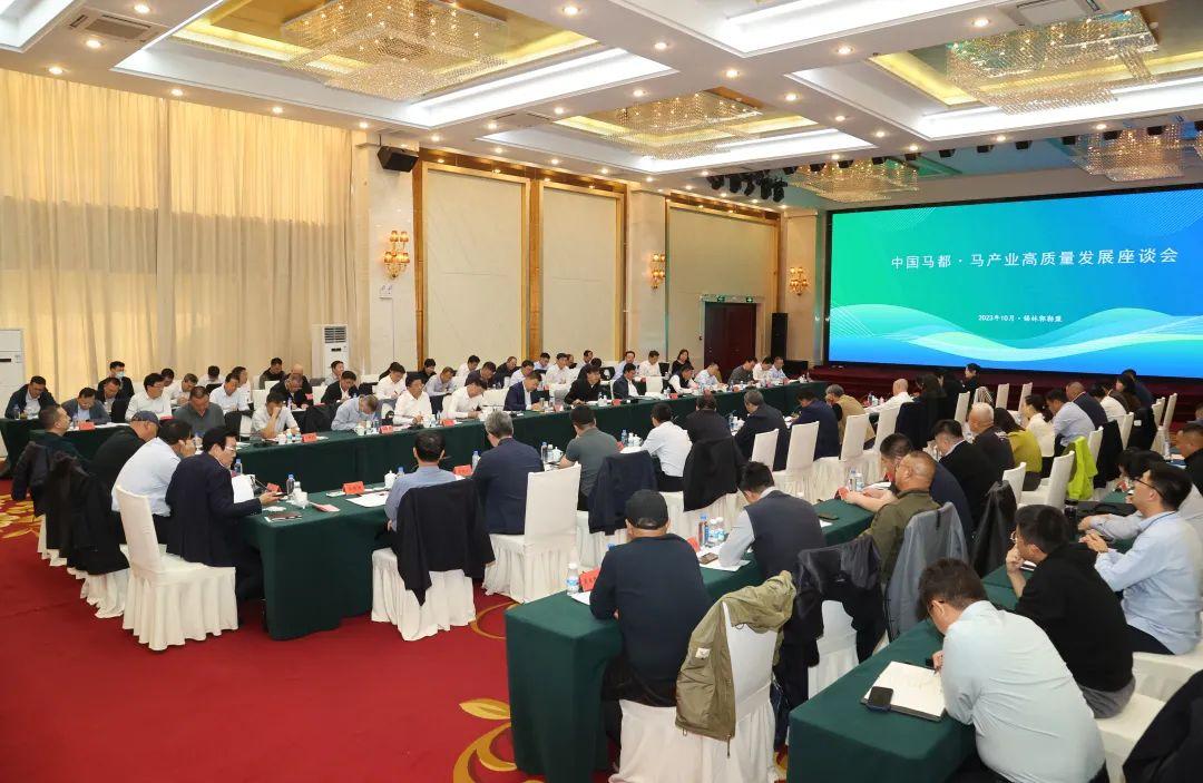 中国马都·马产业高质量发展座谈会在锡林浩特召开